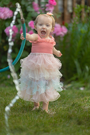 Tatey Bear  meets the Water Hose