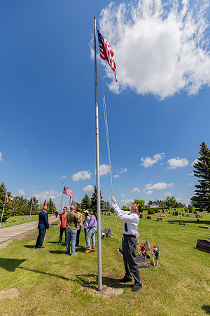 Memorial Day Service Victor B Wallin Post 12